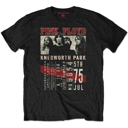 Tricou Oficial Eco Pink Floyd Knebworth '75
