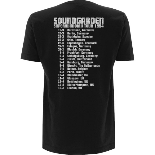 Tricou Unisex Soundgarden: Superunknown Tour &#039;94