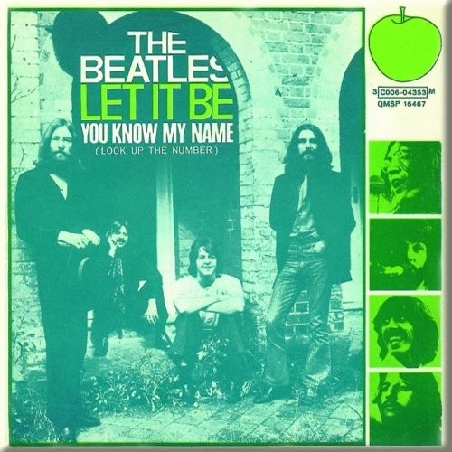 Magnet The Beatles Let it Be/You Know my Name