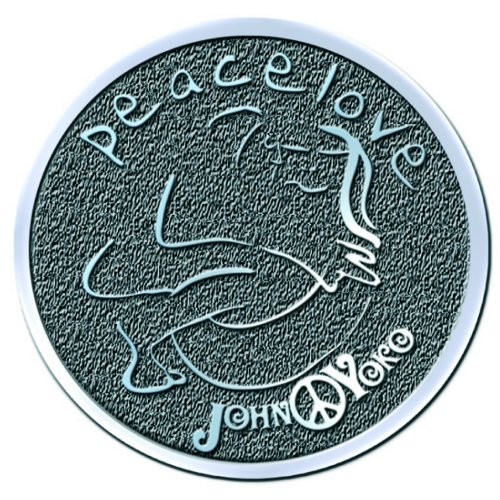 Insignă John Lennon Peace & Love