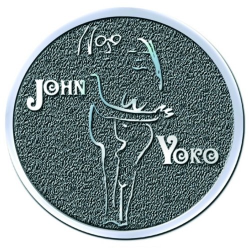 Insignă John Lennon John & Yoko