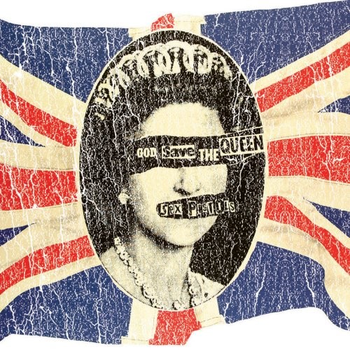 Felicitare Oficială The Sex Pistols Union Jack