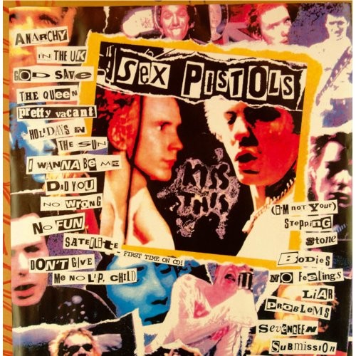 Felicitare The Sex Pistols Newspaper