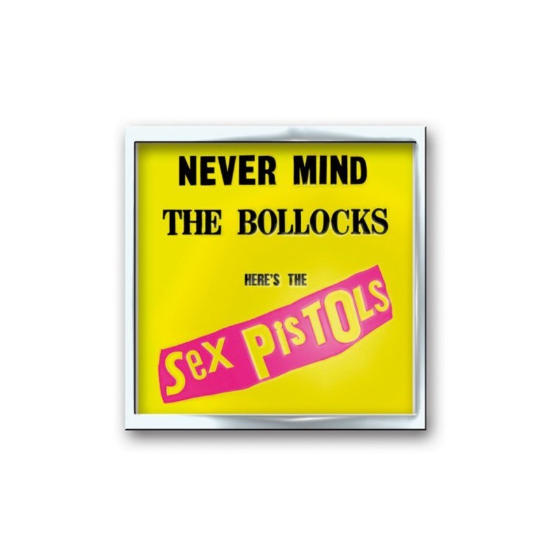 Insignă The Sex Pistols Never mind the bollocks