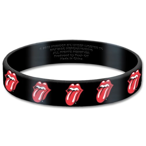 Brățară de Silicon Oficială The Rolling Stones Tongues