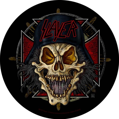 Back Patch Oficial Slayer Wehrmacht Circular