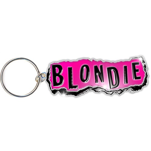Breloc Oficial Blondie Punk Logo