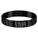 Brățară de Silicon While She Sleeps Logo