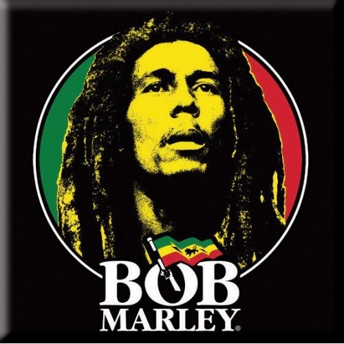 Magnet Bob Marley Logo Face