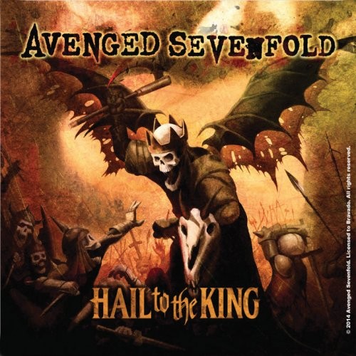 Coaster / Suport Pahar Oficial Avenged Sevenfold Hail to the King
