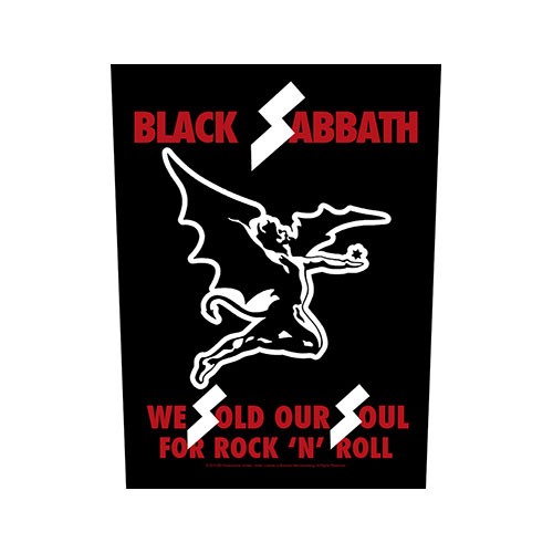 Back Patch Black Sabbath We Sold Our Souls