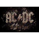 Poster Textil Oficial AC/DC Rock Or Bust