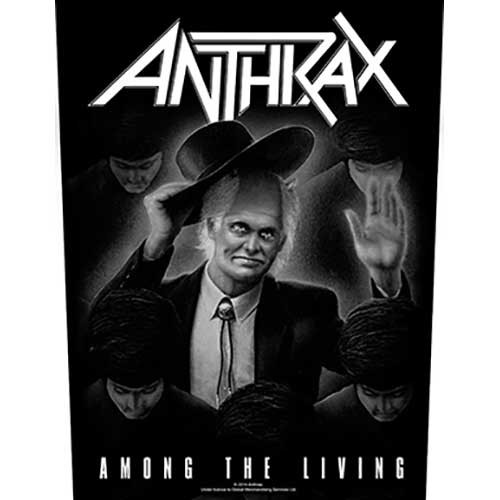 Back Patch Oficial Anthrax Among the Living