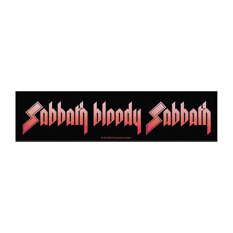 Patch Super Strip Black Sabbath Sabbath Bloody Sabbath