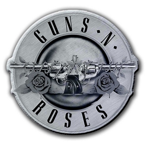 Insignă Guns N' Roses Bullet Logo