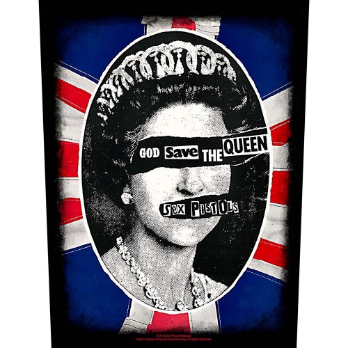 Back Patch The Sex Pistols God Save the Queen
