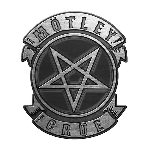 Insignă Motley Crue Pentagram