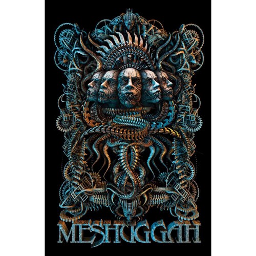 Poster Textil Meshuggah 5 Faces