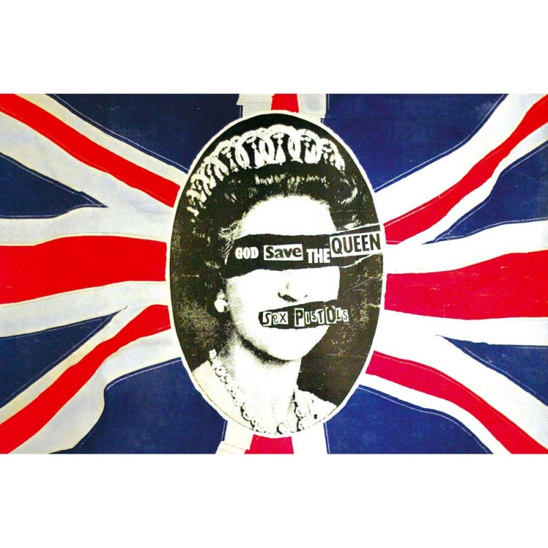 Poster Textil The Sex Pistols God Save The Queen