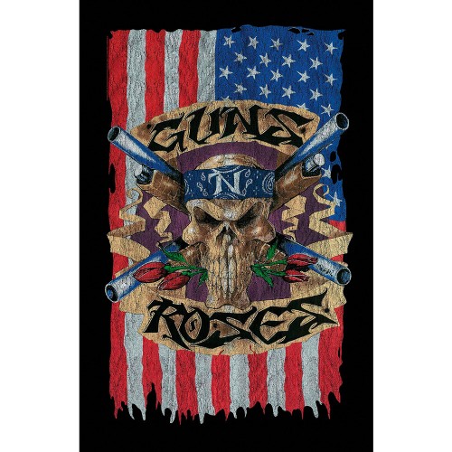 Poster Textil Guns N' Roses Flag
