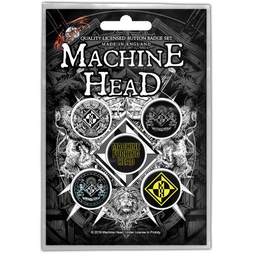 Set Insigne Machine Head Crest