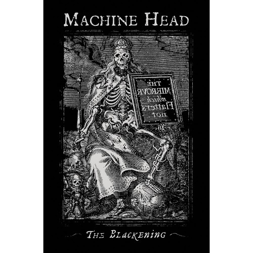 Poster Textil Machine Head The Blackening