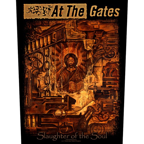 Back Patch Oficial At The Gates Slaughter of the Soul