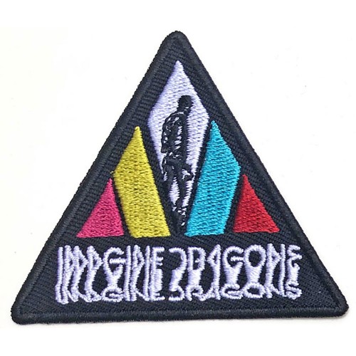Patch Imagine Dragons Blurred Triangle Logo