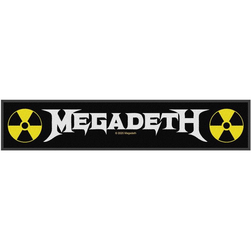 Patch Super Strip Megadeth Logo