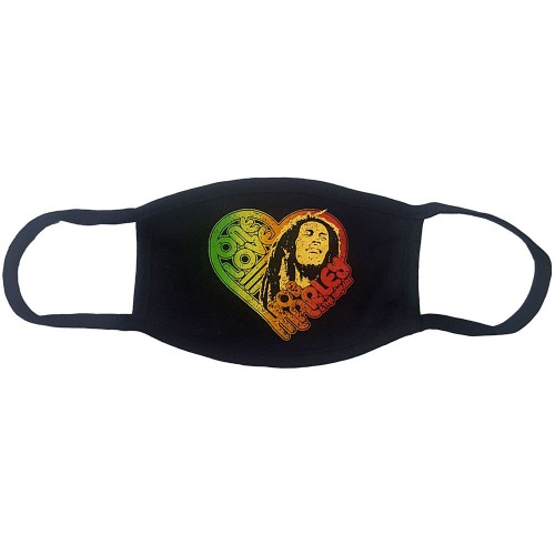 Mască Textilă Bob Marley One Love Heart