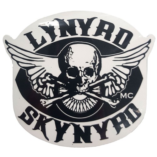Magnet Cauciucat Lynyrd Skynyrd Skull Logo