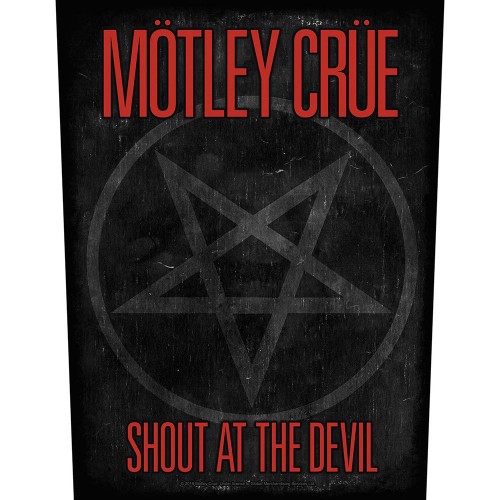 Back Patch Motley Crue Shout At The Devil