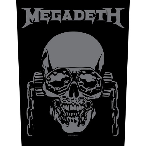 Back Patch Oficial Megadeth Vic Rattlehead