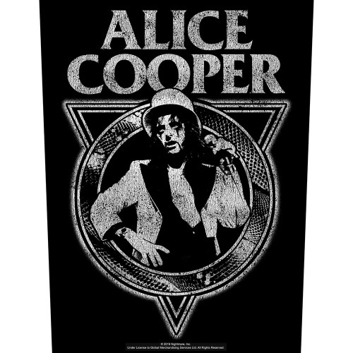 Back Patch Alice Cooper Snakeskin