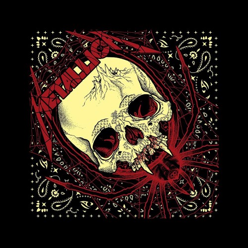 Bandană Metallica Spider Skull