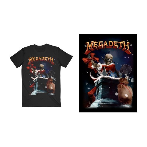 Tricou Megadeth Santa Vic Chimney