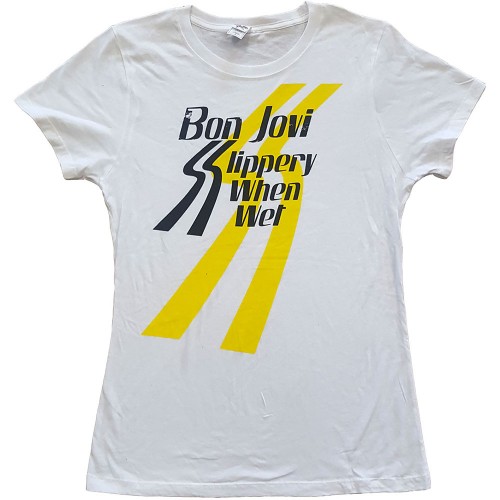 Tricou Damă Bon Jovi Slippery When Wet