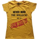 Tricou Oficial Damă The Sex Pistols Never Mind the Bollocks Original Album