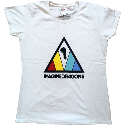Tricou Oficial Damă Imagine Dragons Triangle Logo