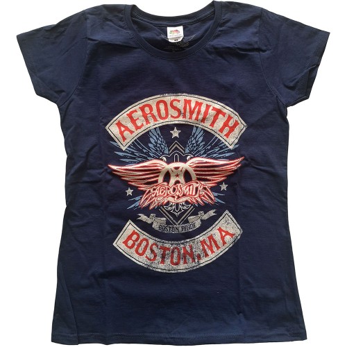 Tricou Damă Aerosmith Boston Pride