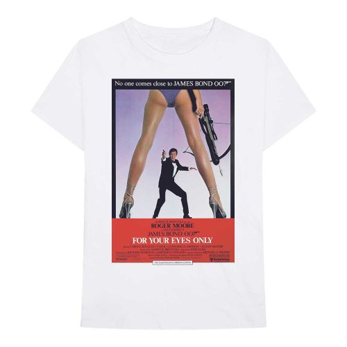 Tricou James Bond 007 For Your Eyes Poster