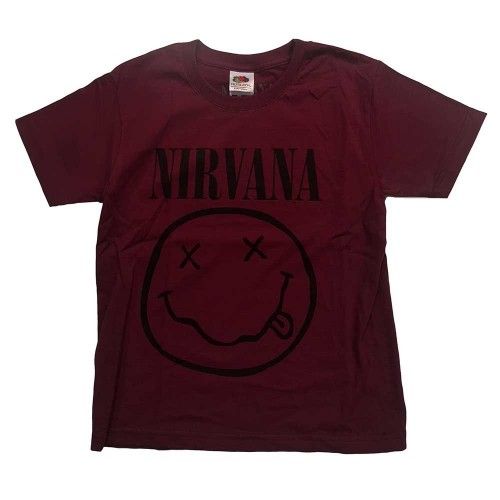 Tricou Copil Nirvana Grey Smiley