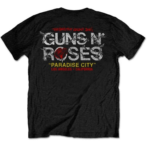 Tricou Guns N&#039; Roses Rose Circle Paradise City