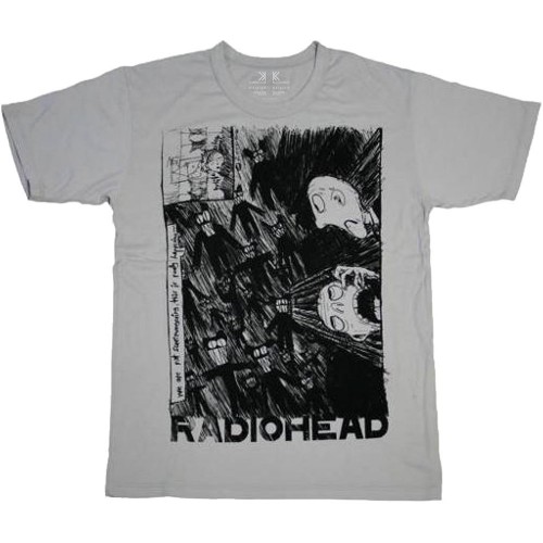 Tricou Radiohead Scribble
