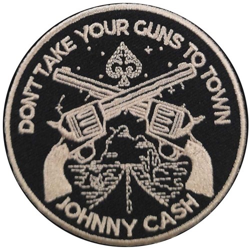 Patch Oficial Johnny Cash Don't Take Your Guns