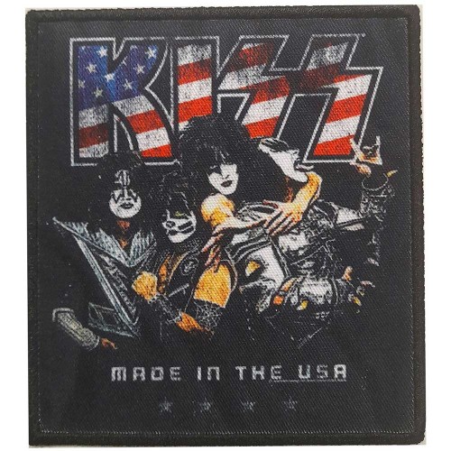 Patch Oficial KISS Made In The USA