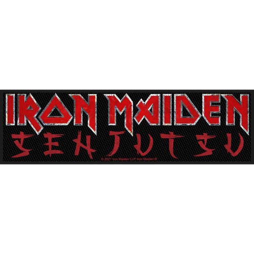 Patch Super Strip Iron Maiden Senjutsu Logo