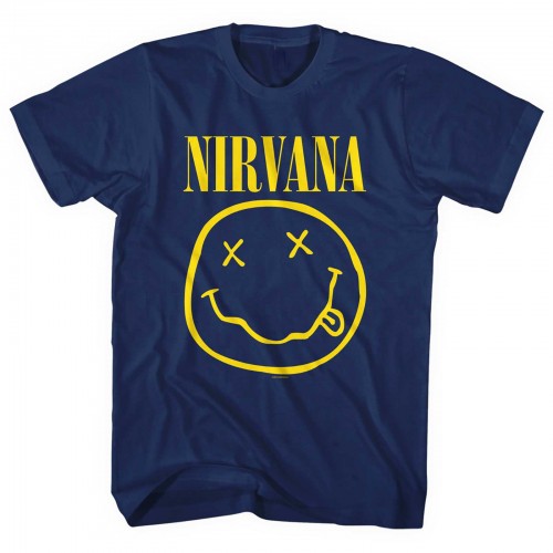 Tricou Nirvana Yellow Smiley