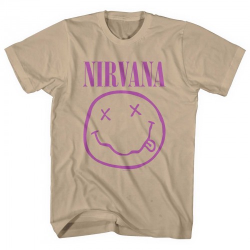 Tricou Nirvana Purple Smiley