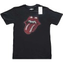 Tricou Oficial The Rolling Stones Classic Tongue (cu Cristale aplicate)